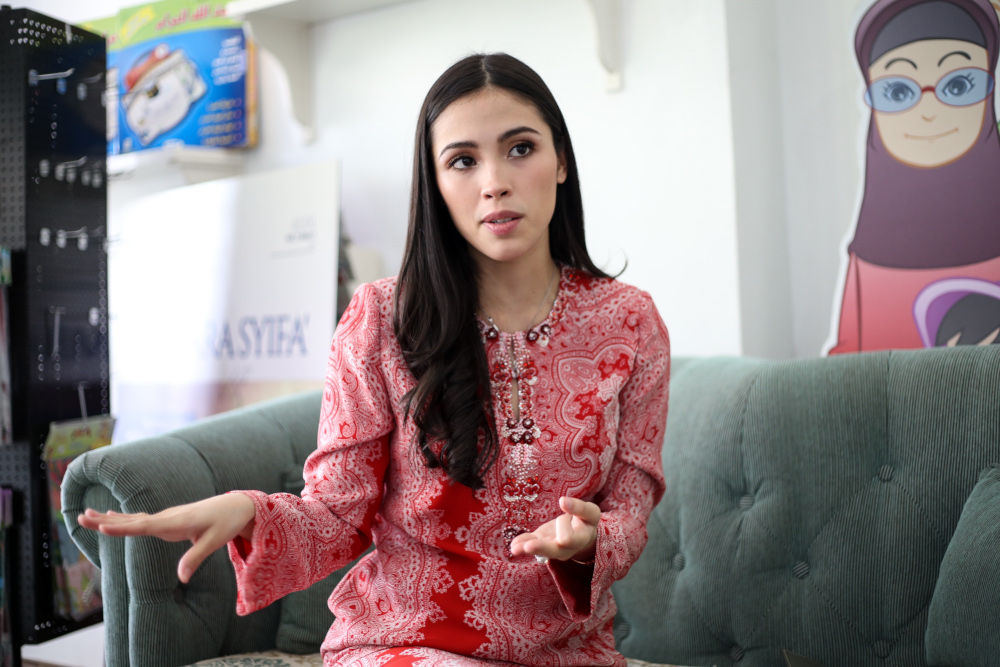 Tengku Puteri Iman Afzan has been appointed the royal patron of Miasa to help promote mental health in Malaysia. u00e2u20acu201d Picture by Ahmad Zamzahuri  